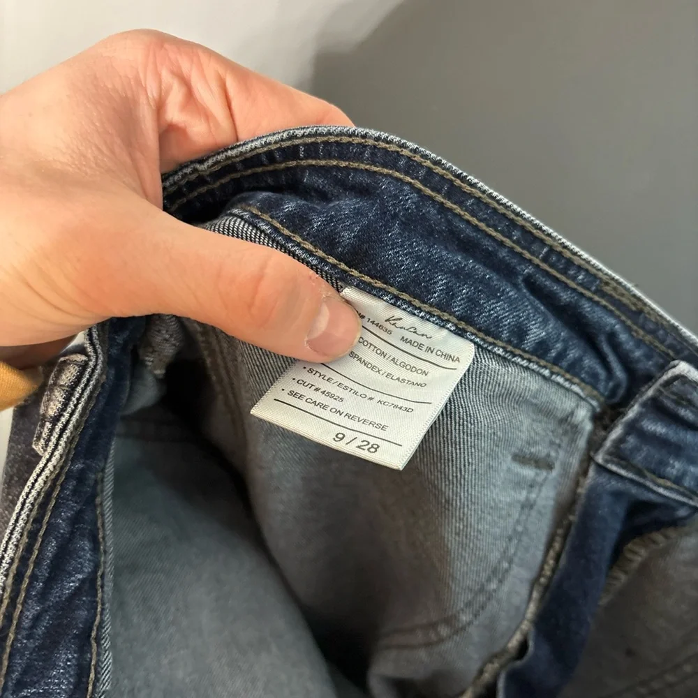 Kancan The Avery Straight Leg Cargo Jeans Size 28 - Picture 4 of 5